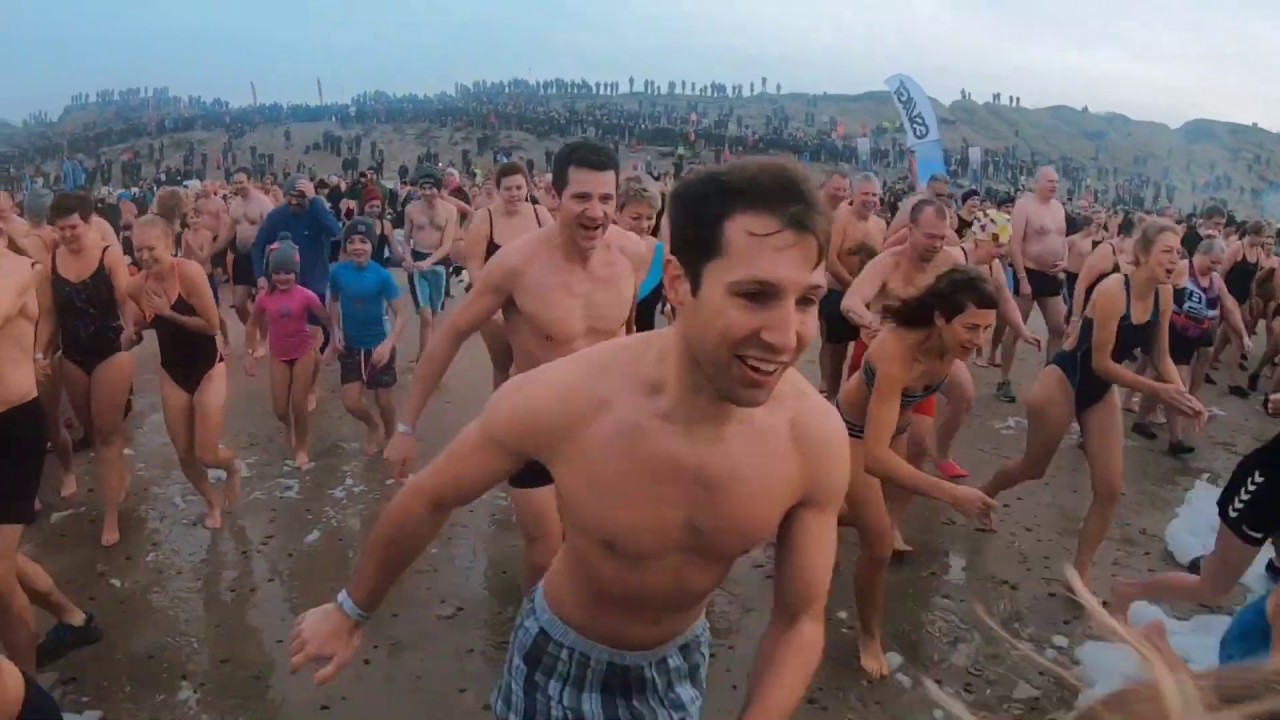 Winterbadefestival in  Søndervig 2018/19