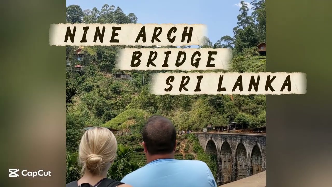 Ella’s Famous Nine Arch Bridge Train View-Sri Lanka 🔥🇱🇰🚂