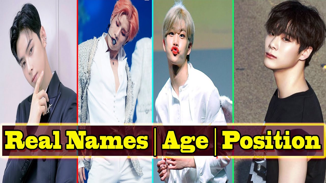 Astro Real Names And Ages 2022 | Cha Eunwoo | MJ | Moonbin | JinJin | Rocky