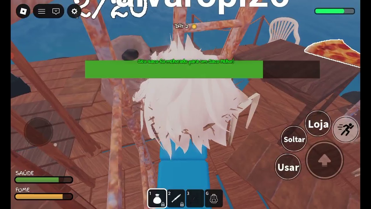 Fomos parar no meio do oceano 