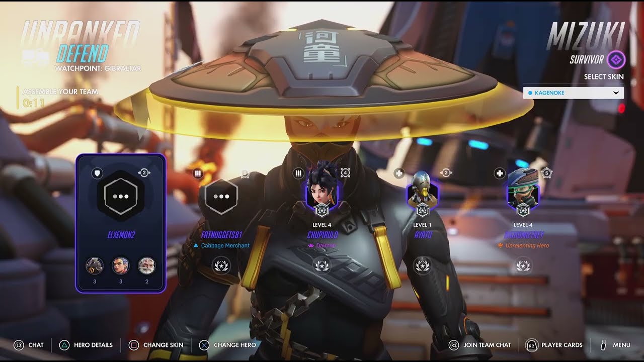 HARD MIZUKI CARRY (OVERWATCH)