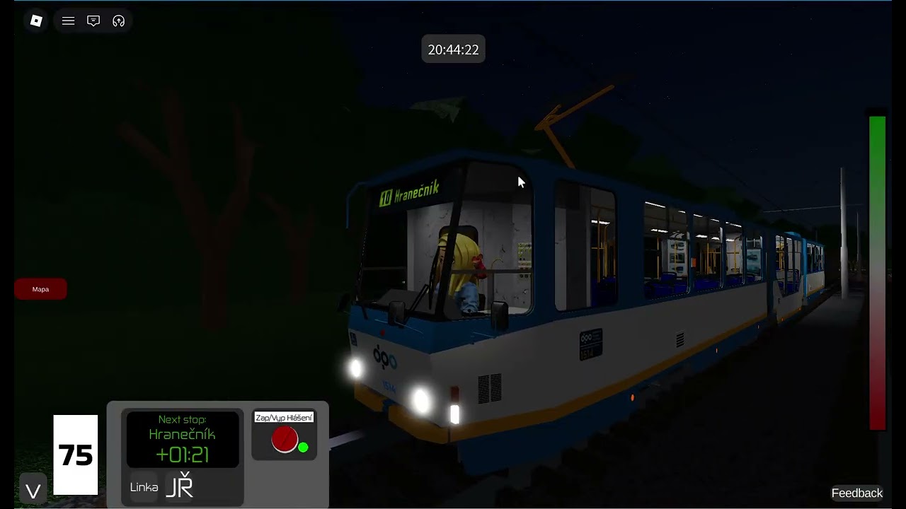 tramvaje Ostrava roblox