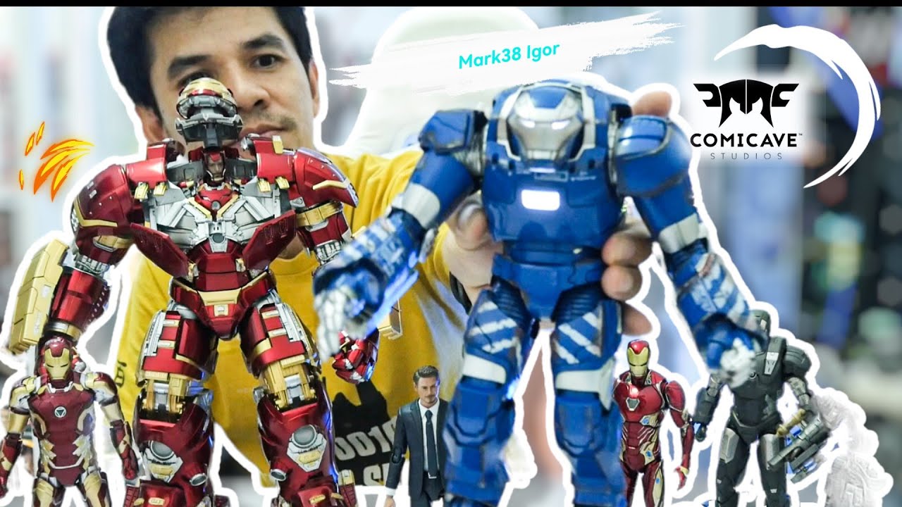 Comicave​ 1/12​ Mark38​ Igor​ ​Ironman​ 3​ Mark44​ Threezero​ mark43zdtoy