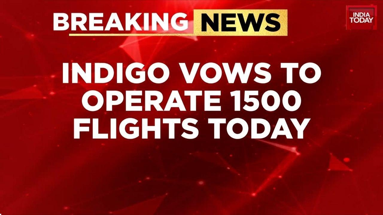 Indigo Crisis: Airline Restores 95% Network, To Operate 1,500 Flights Today After Reboot