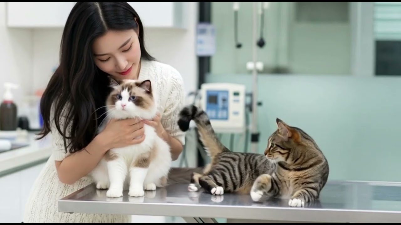 Ragdoll vs Tabby Adorable Playtime Showdown Between Two Charming Cats!