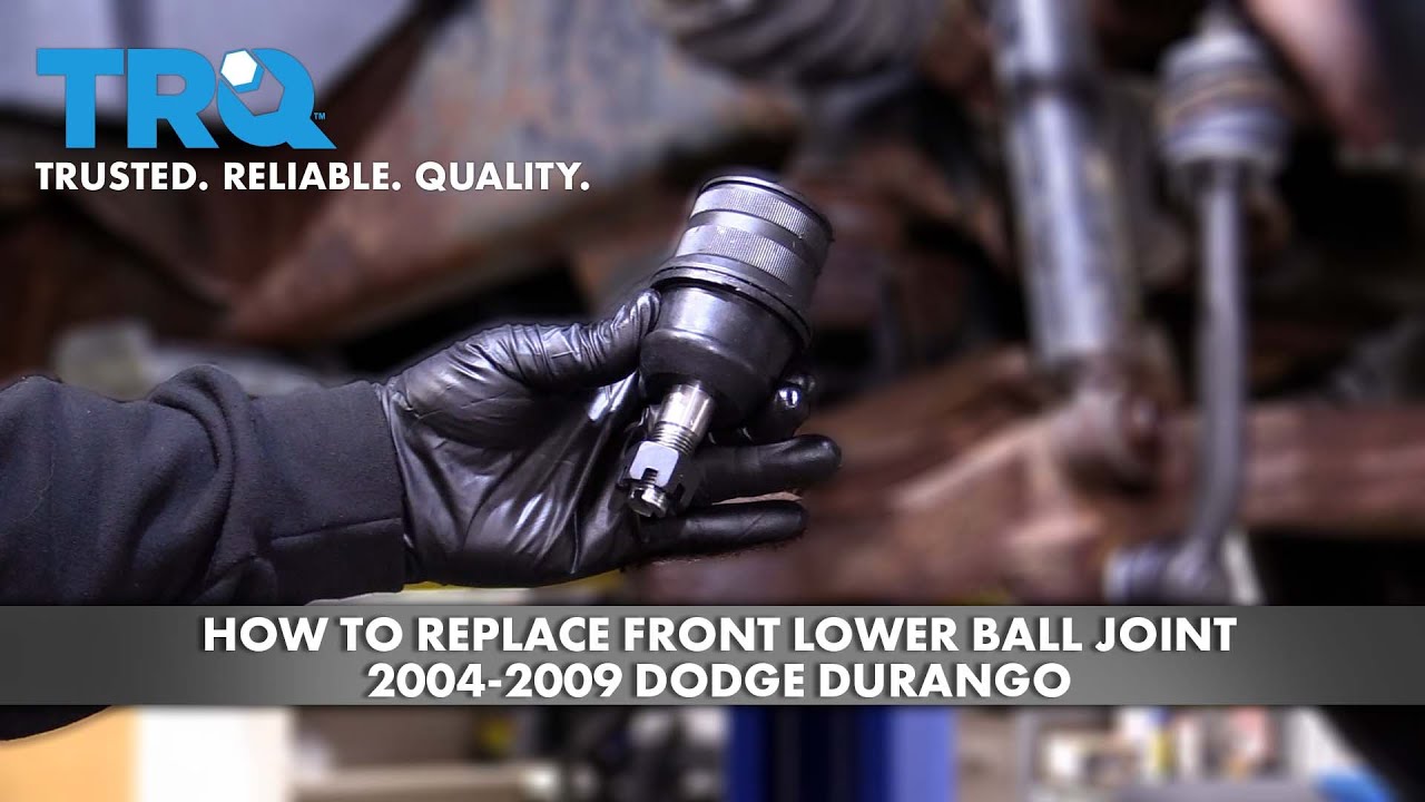 How to Replace Front Lower Ball Joint 2004-2009 Dodge Durango