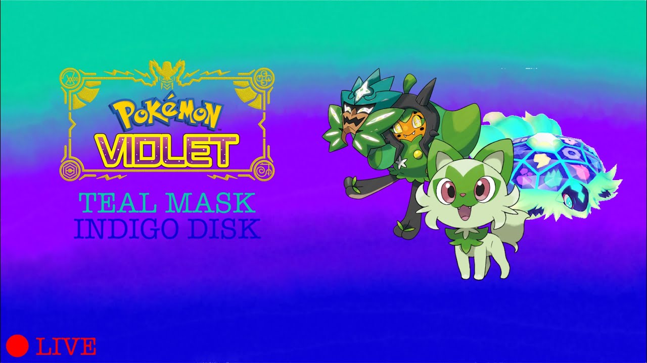 Pokemon Violet DLC: Indigo Disk: Tera Raids & Chill (Stream VOD)