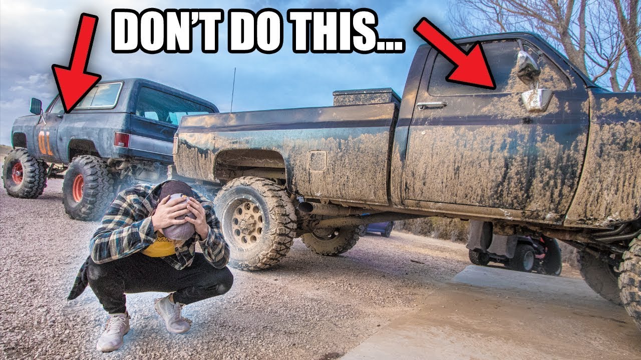 This is why you DON'T take your truck Mudding...