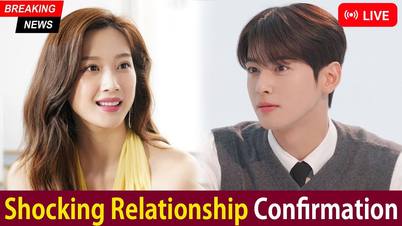 Cha Eun-woo and Moon Ga-young officially confirm their relationship after 7 years of friendship!