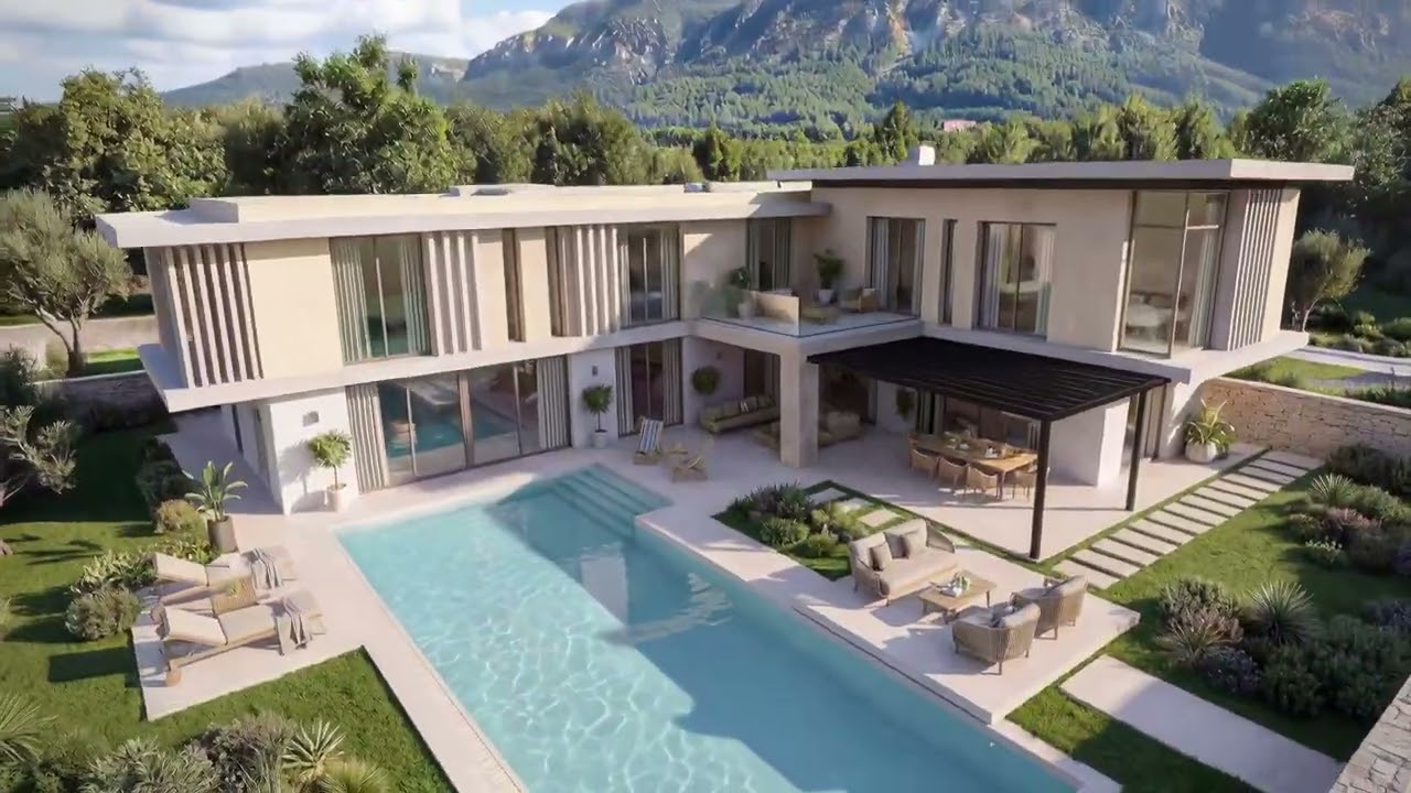 Casa Solana _ AI + 3D hybrid Archviz workflow