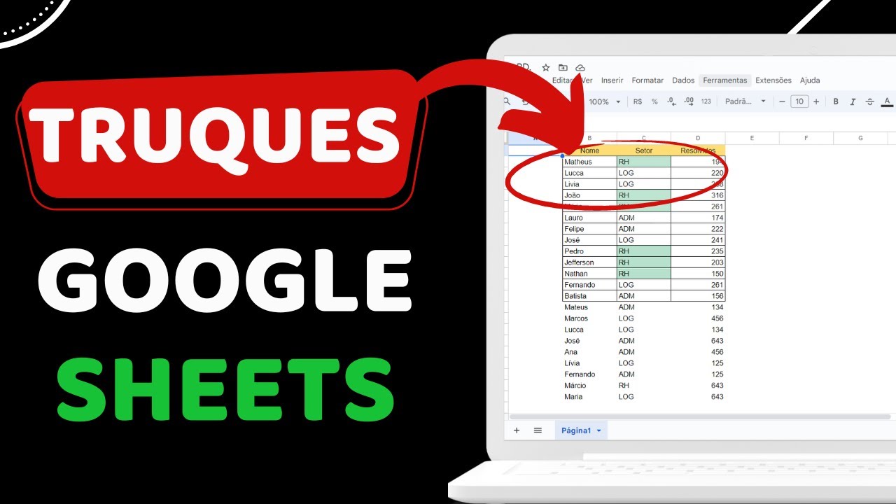 5 Dicas para Ser Mais Produtivo no Google Planilhas!