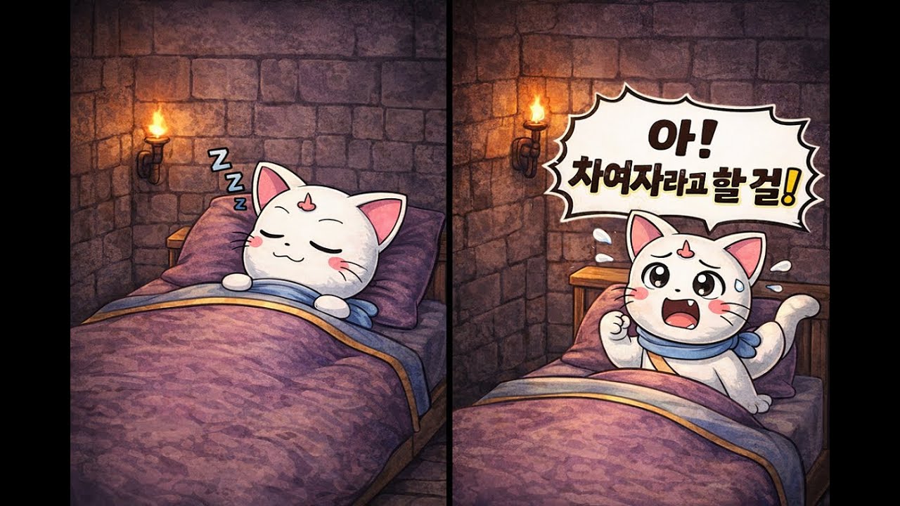 차여자라고 안 한 거, 자기 전에 생각 많이 날 거야