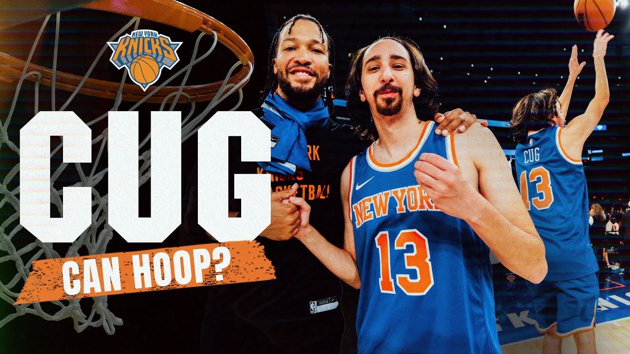 COLLAB OF THE CENTURY? 🤌 | Meals By Cug Takes You Behind the Scenes of Knicks Alumni/Celeb Game