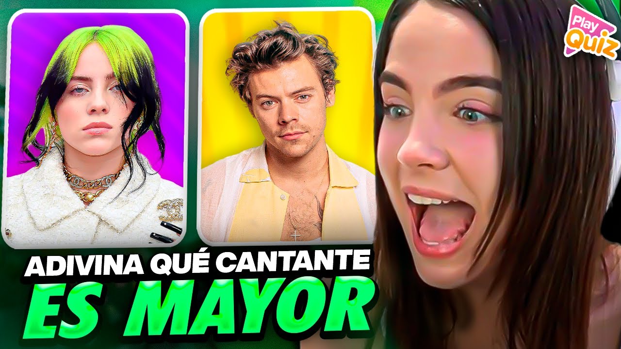 ¡IMPOSIBLE ADIVINAR! 🤯 Playquiz de Cantantes Famosos | Staryuuki