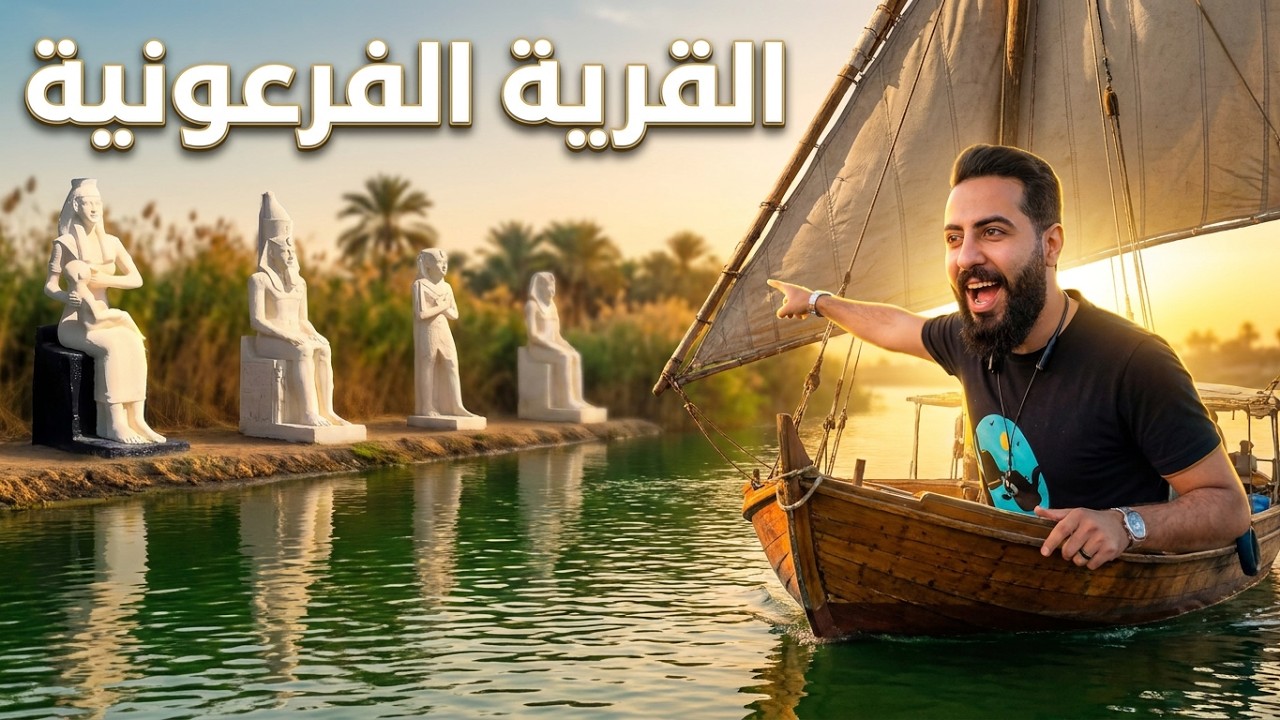 القرية الفرعونية بالجيزة- The pharaonic village in Giza