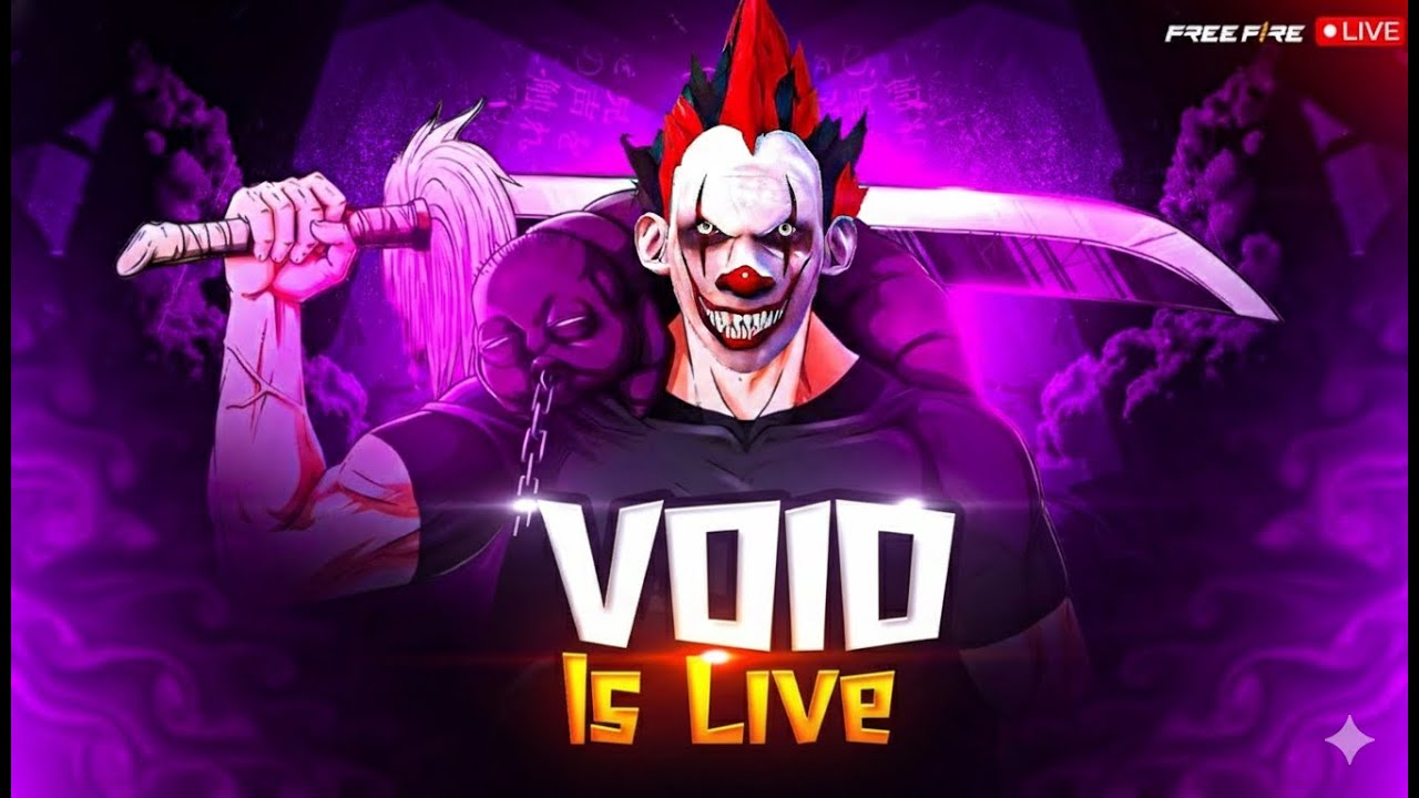 VOID IS BACK! 👿 Non-Stop Headshots Only 🎯 Free Fire Live 