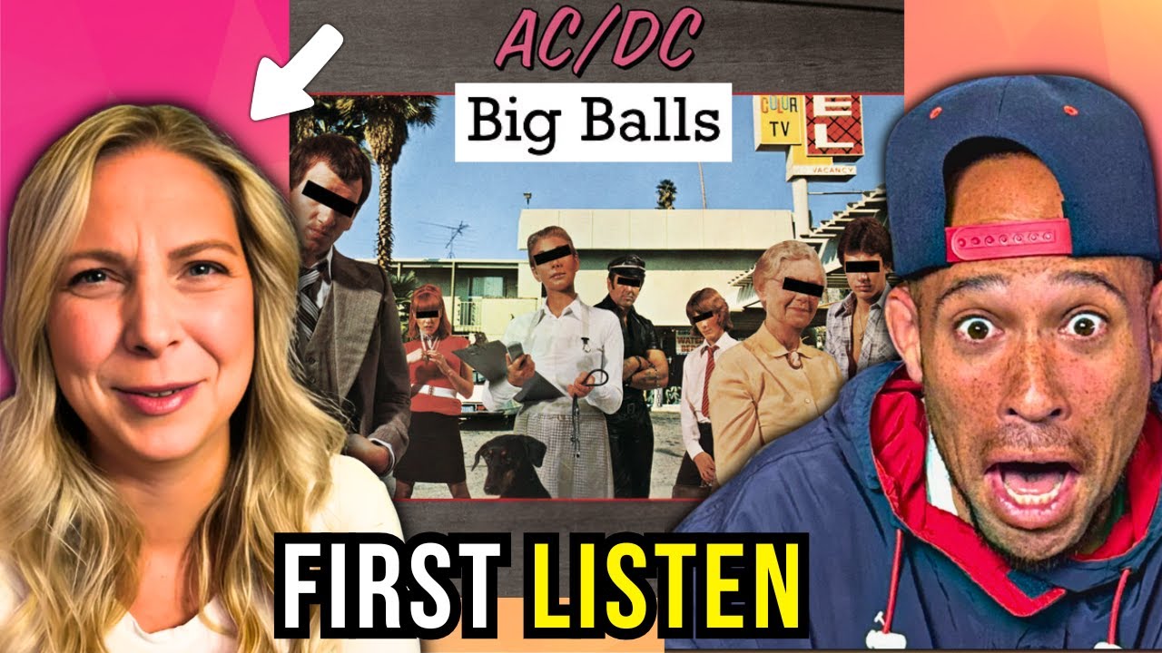 SHOWING my WIFE Big Balls! FIRST time REACTION to AC/DC - Big Balls lol