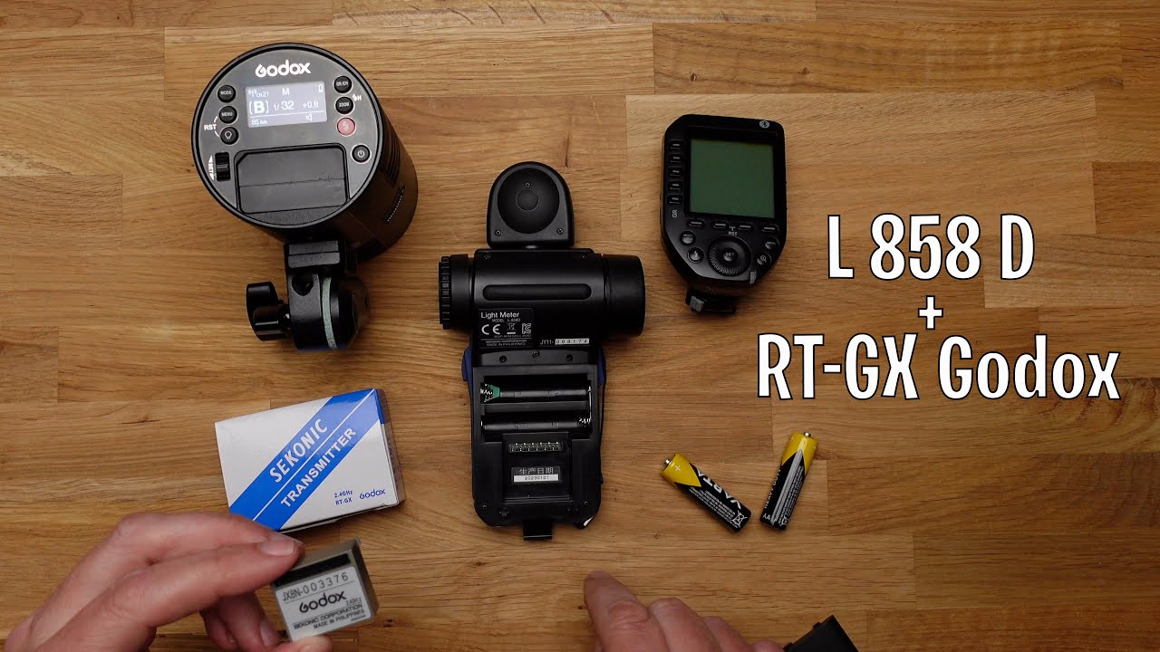 Установка и первая настройка Godox Transmitter Sekonic RT-GX