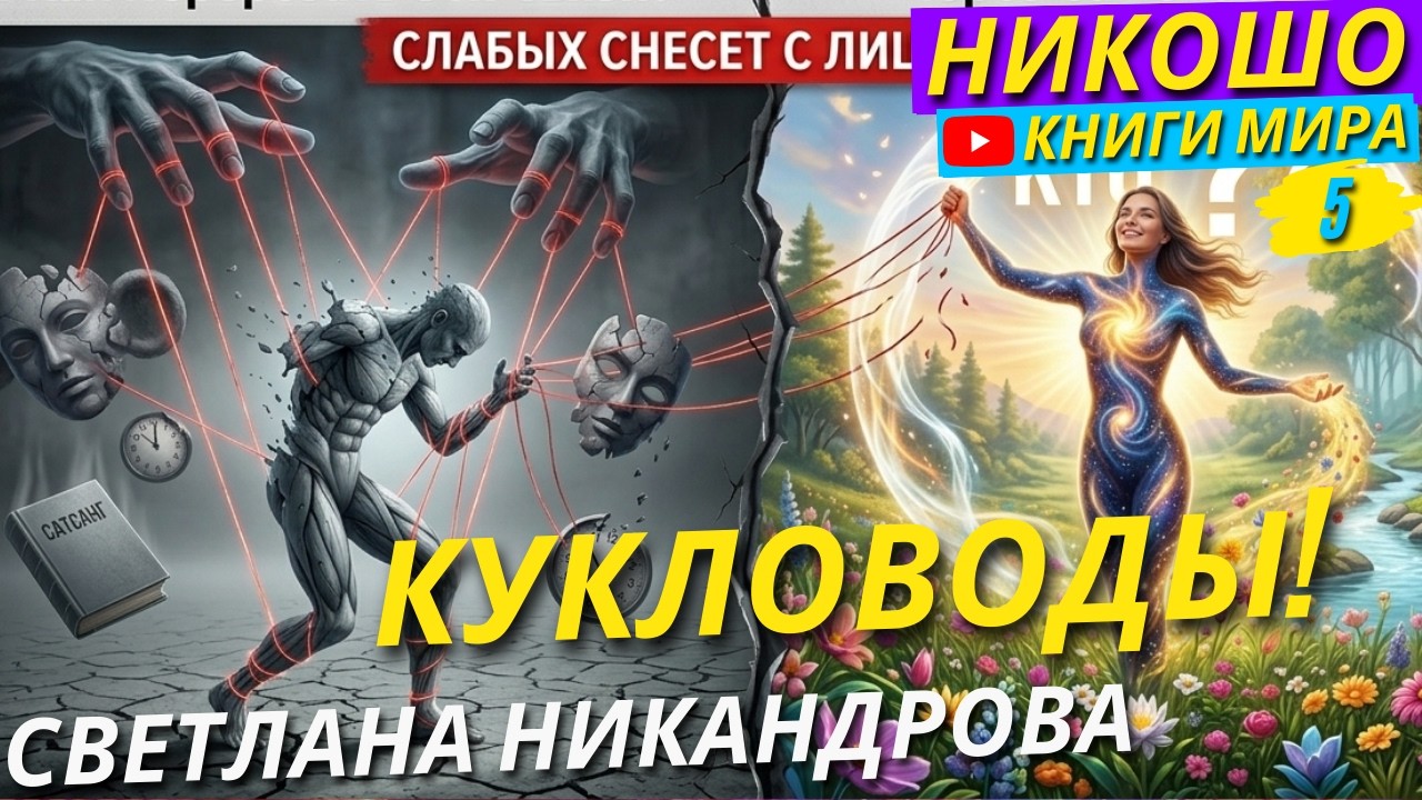 МЫ — МАРИОНЕТКИ В ЧУЖОЙ ИГРЕ?! Секрет Освобождения Через Самонаблюдение!