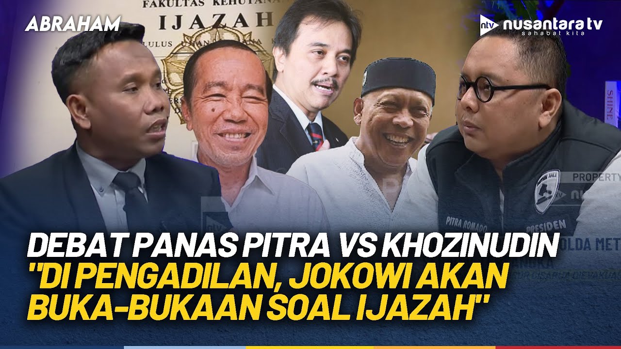Pitra Tantang Khozinudin Soal Kasus Ijazah: Di Pengadilan, Jokowi Akan Buka-bukaan! | ABRAHAM