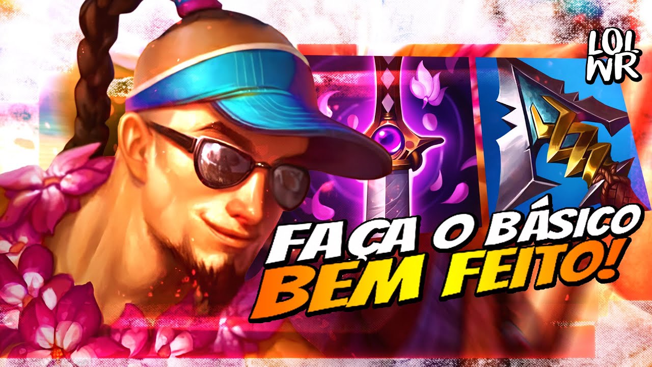 FAZENDO O BASICO DE LEE SIN VOCE PODE STOMPAR A MAIORIA DOS JOGOS  l  WILD RIFT