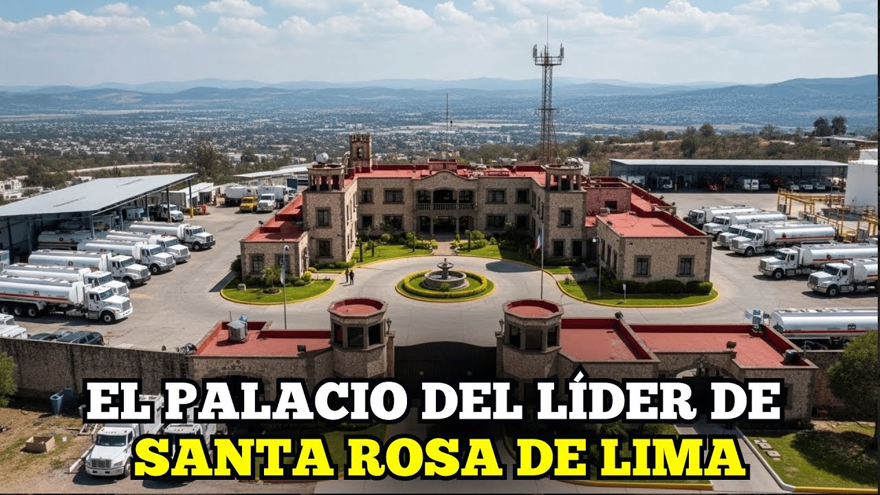 Historia de la Mansión de El Marro del Líder del Cártel Santa Rosa de Lima | Historia Completa