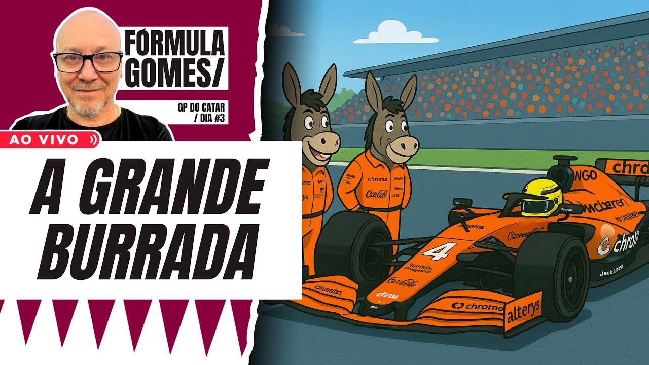 A GRANDE BURRADA* (F-GOMES, GP DO CATAR, DIA #3)