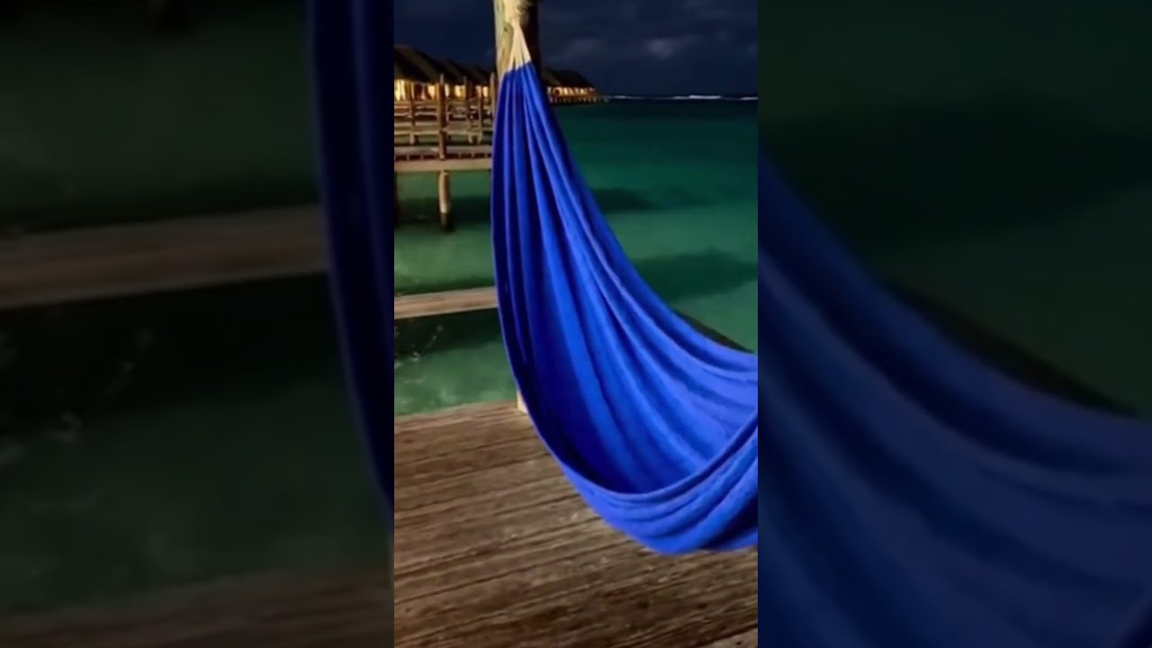 Ocean + Stars Night Loop ✨🌙 Ocean Sounds for Sleep | The Blue Hammock