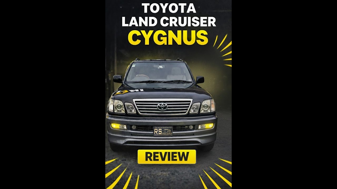 Toyota Land Cruiser Cygnus 2004 | Luxury SUV Review