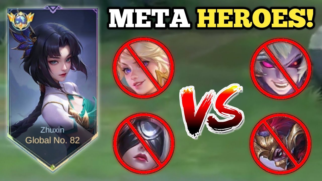 ZHUXIN VS.ETA HEROES IN MYTHICAL HONOR! (hard match!👍) ZHUXIN BEST BUILD AND EMBLEM 2025 -MLBB