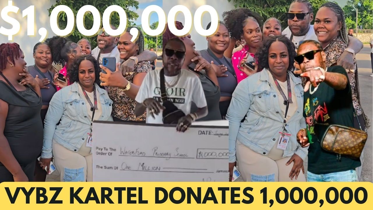 Vybz Kartel Donates $1,000,000 to Waterford Primary School in Jamaica | Dancehall Artist Gives Back