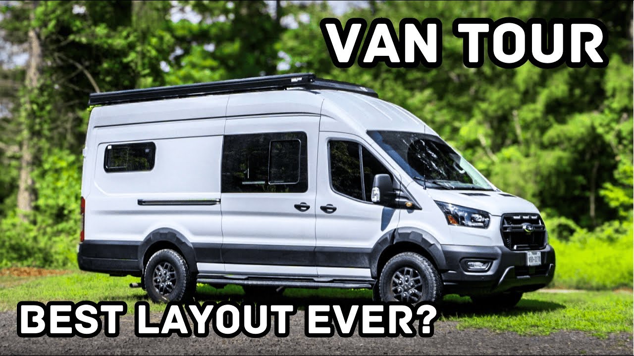 LUXURY VAN TOUR | Off-Grid 4-Season Adventure Van Tour