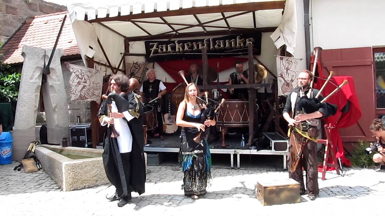 Zackenflanke - Heiduckentanz - live am Feuertanz-Festival 2012