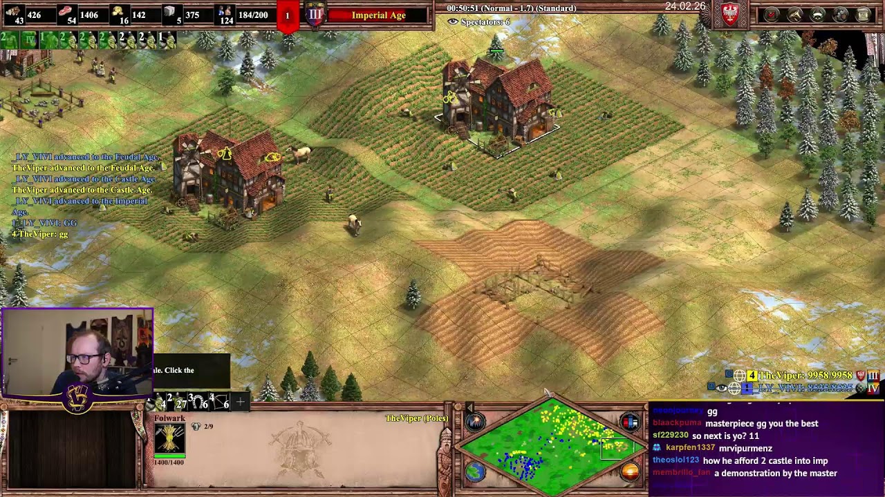 Some more Live AoE2 action!