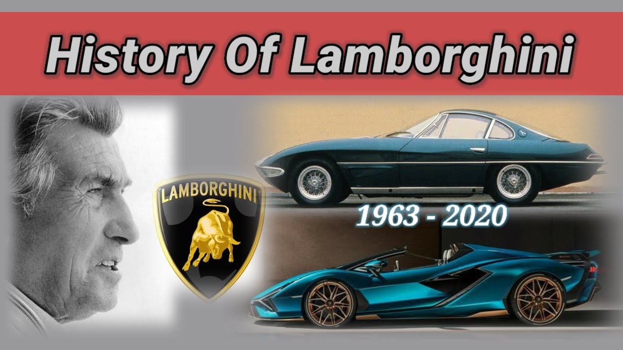 History Of Lamborghini (1963-2020) |Lamborghini evolution