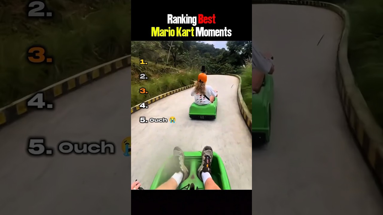 Ranking Best Mario Kart Moments