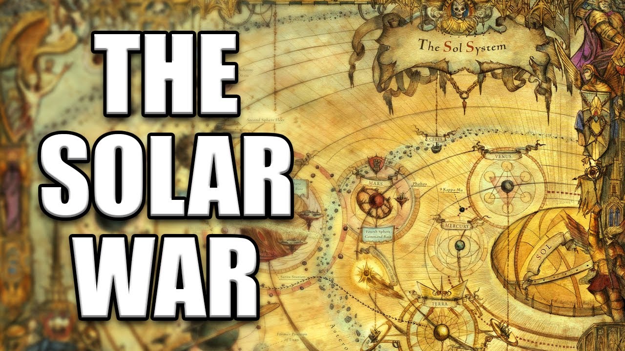 The Solar War &ndash; The Coolest Space Battle Ever | Warhammer 40K