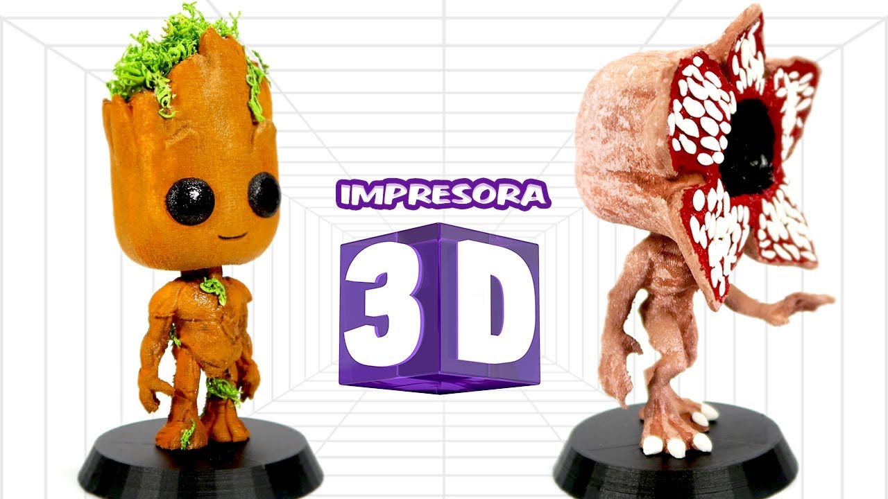 IMPRIMIENDO Y PINTANDO FIGURAS FUNKO POP | IMPRESORA 3D | ArteMaster