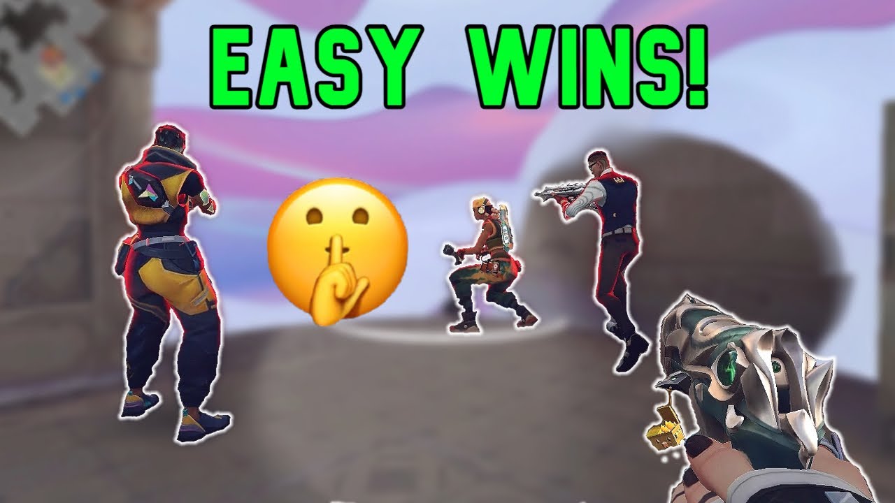 SECRET SMOKE TECH TO WIN GAMES EASY IN VALORANT..