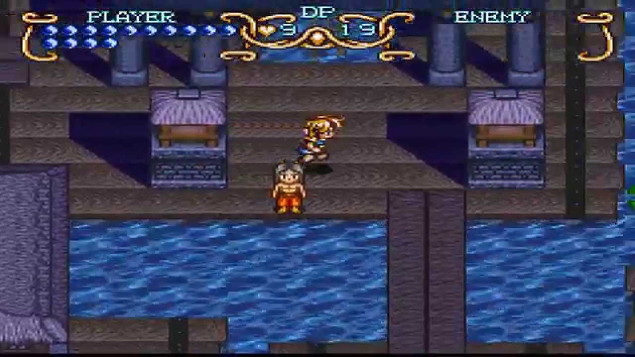 Let's Play - Illusion Of Gaia w/Commentary (Part 40) Death Worm Boss