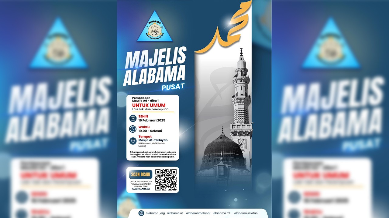 🔴 [ LIVE ]  Rutinan Majelis Diba’ ALABAMA Pusat ( Aliansi Banjari Malang Raya )