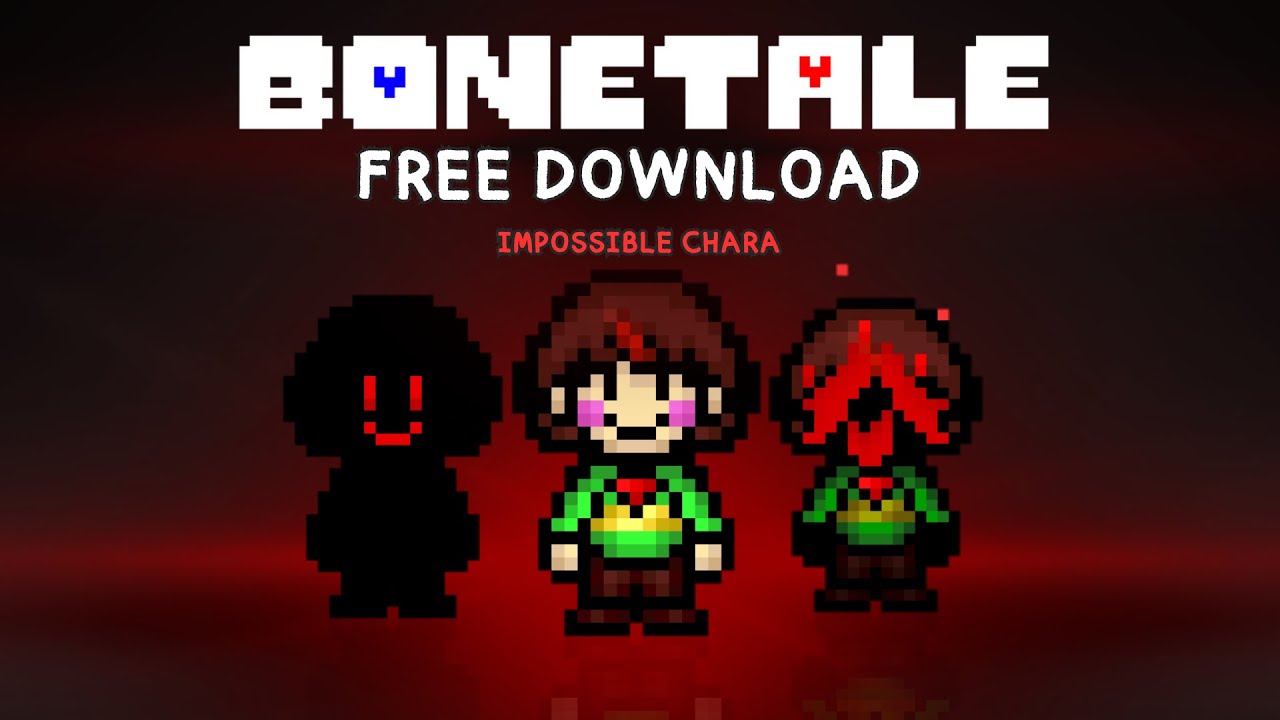 Impossible Chara skin | Bonetale (FREE DOWNLOAD)
