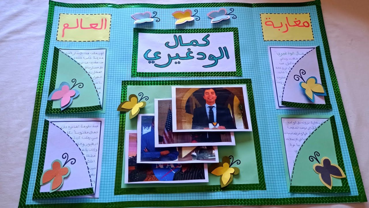 مشروع الوحدة الأولى المستوى الخامس مغاربة العالم كمال الودغيري