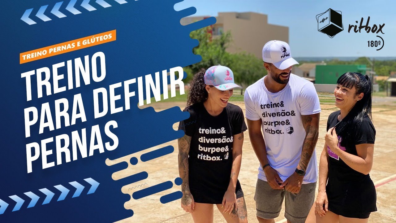 Treino para definir pernas | TREINO PERNAS E GLÚTEOS #2 | RitBox TV