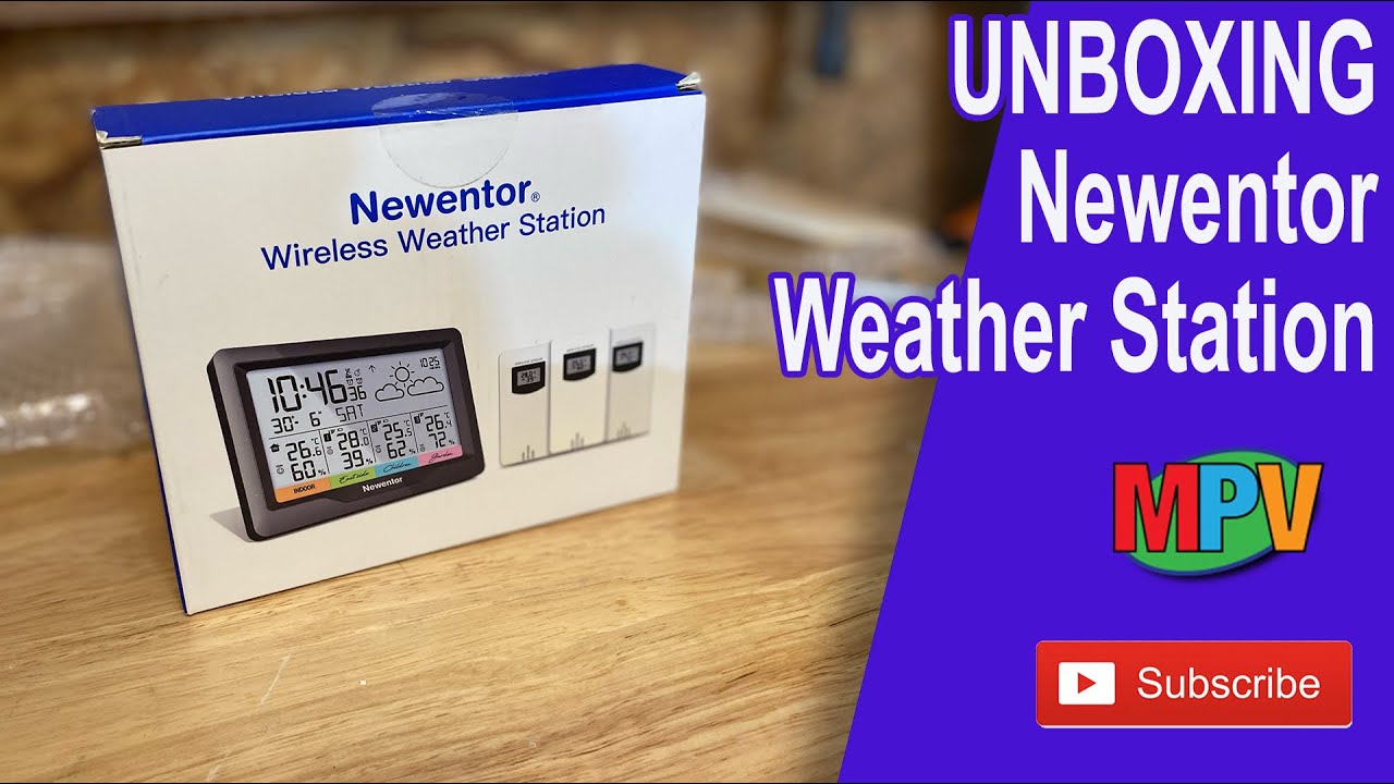 Unboxing - Newentor Wireless Weather Station Q5-US