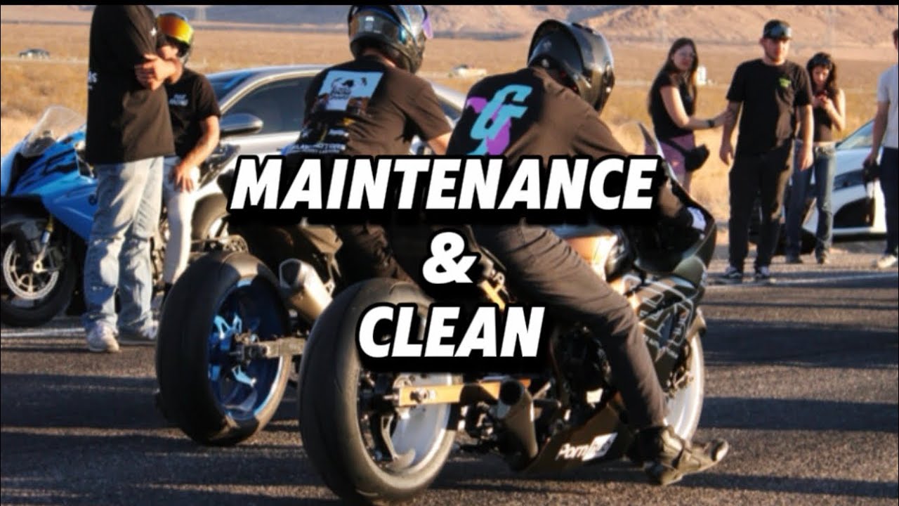Maintenance on my GSXR 1000