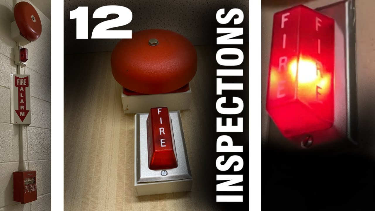 Fire Alarm Test #12 | EXTREMELY RARE COUCH REMOTE LIGHTS