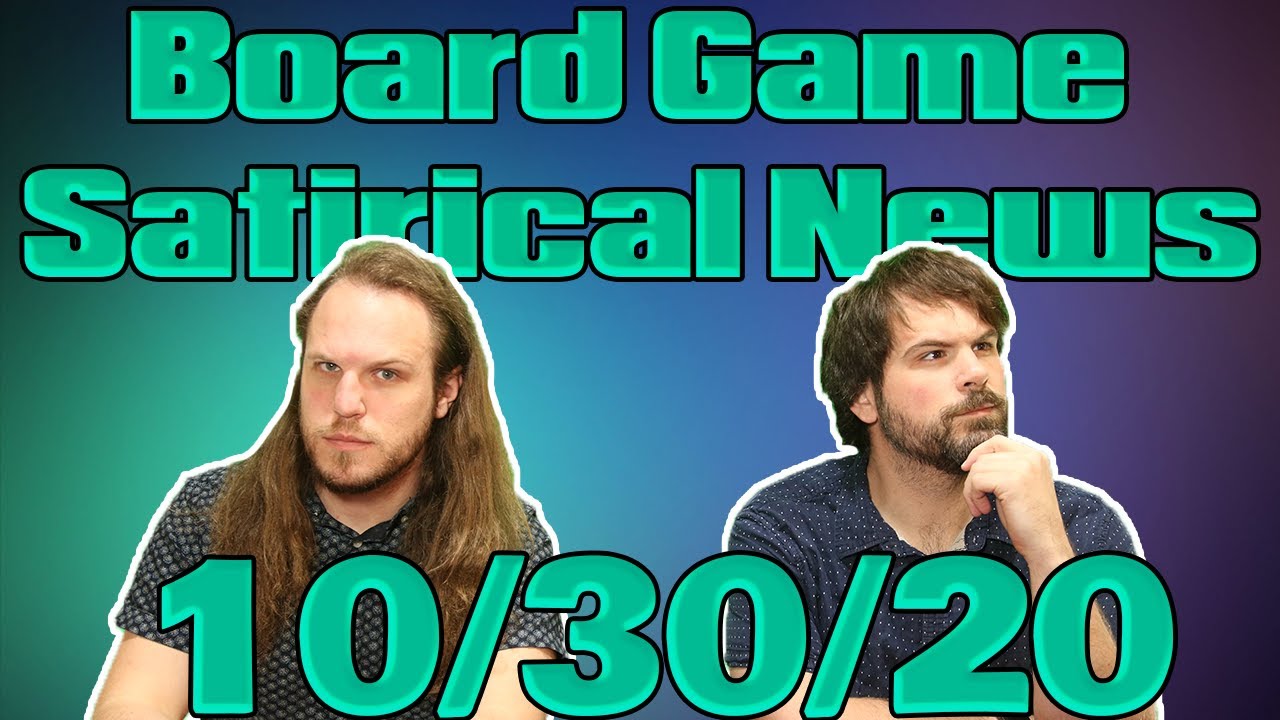 The Hottest Game at Essen!! | Board Game Satirical News 10/30/20