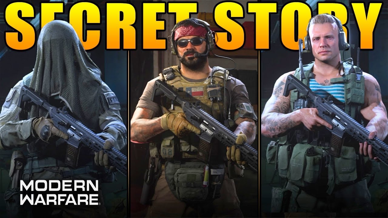 The Secret Stories of The Modern Warfare Operators