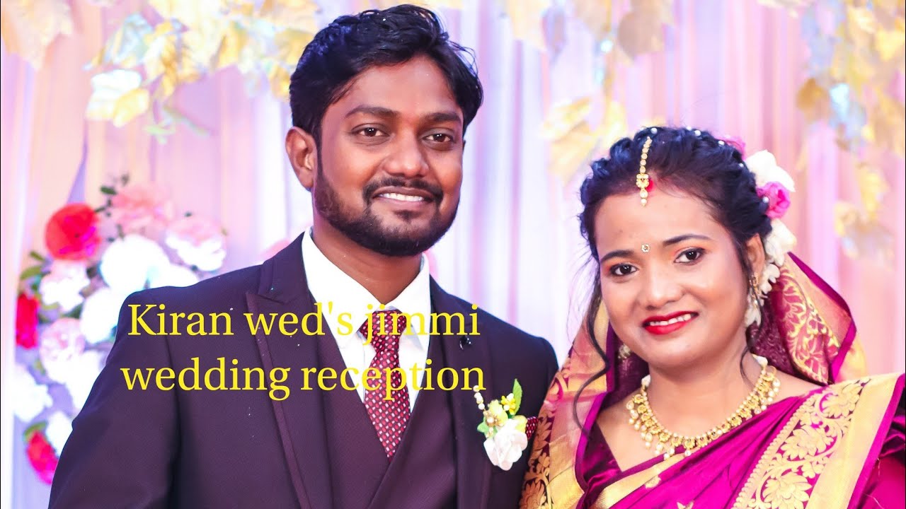 Kiran wed's jimmi tribal Christian wedding reception vlogs Ranchi Jharkhand 8 jan 2021